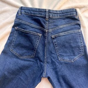 H&M wide leg high-rise jeans | divided collection